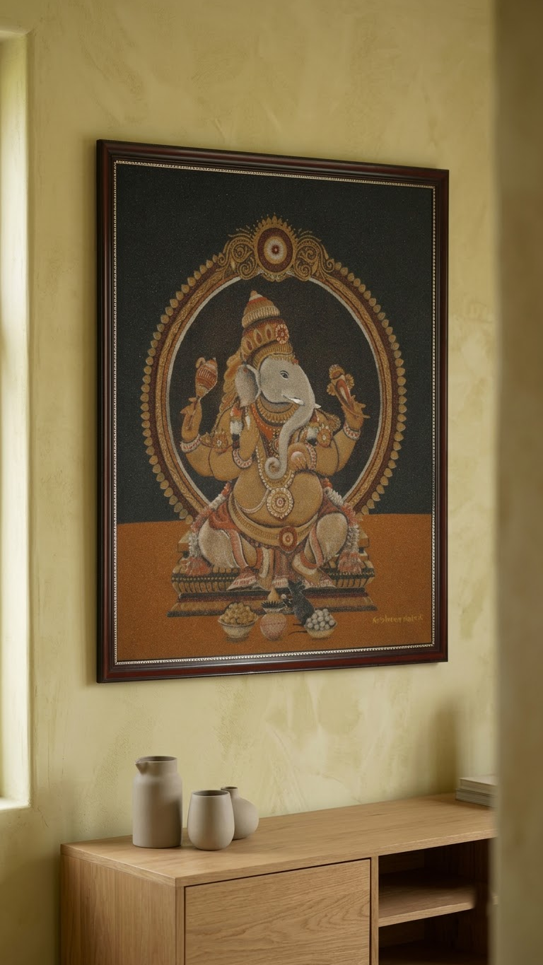Ganesha Indian Wall Art