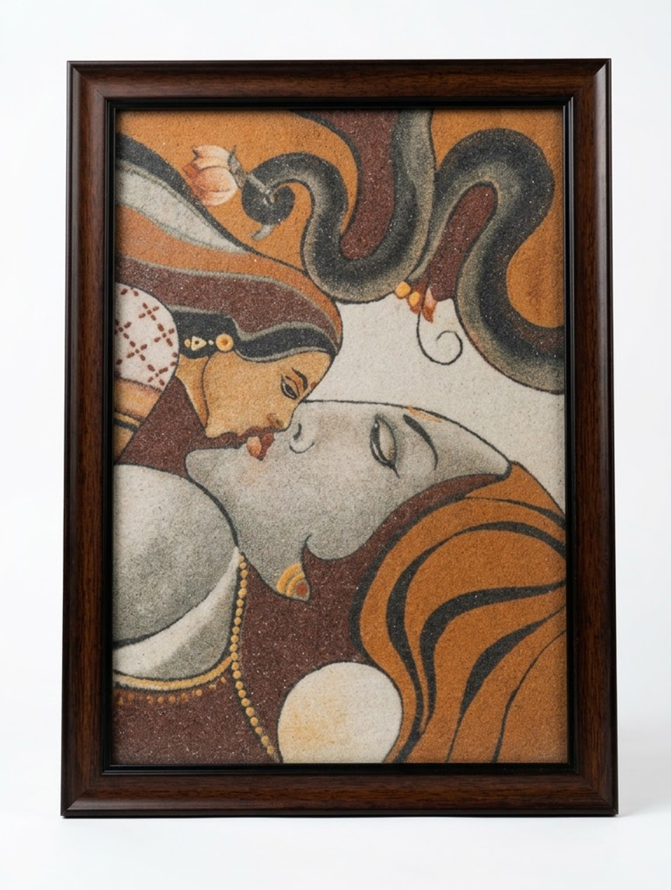 Shiva Parvati Indian Painting